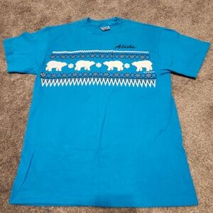 1993 Lifestyles Alaska Polar Bear Graphic Tee